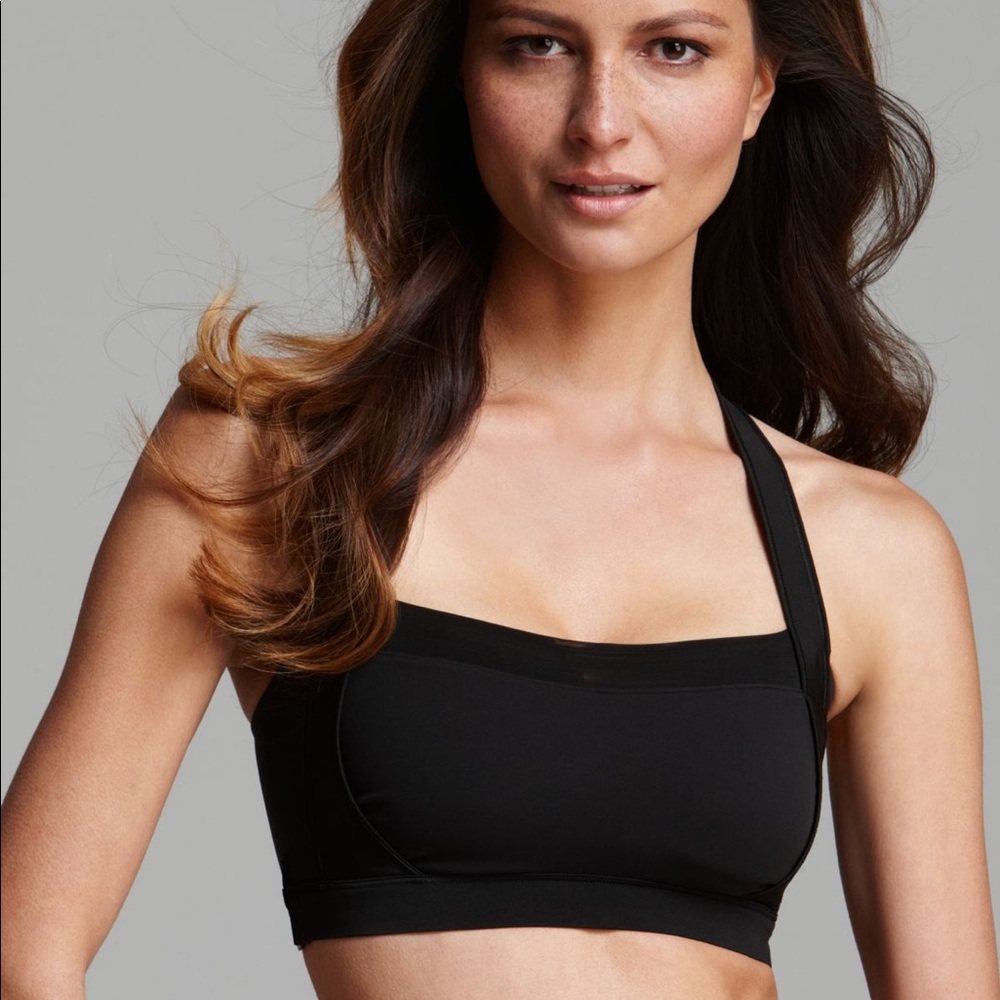 Spanx Racerback Sports Bra, Active w/ Mesh, Medium